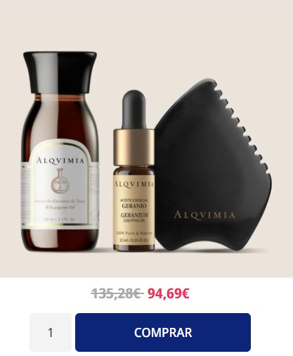 pack reafirmante facial de alqvimia